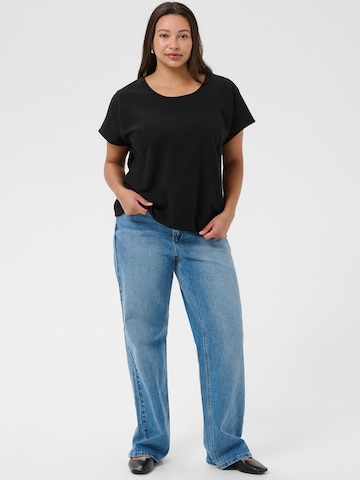 Camicia da donna 'KCNana' di KAFFE CURVE in nero