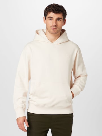 ADIDAS ORIGINALS Sweatshirt 'Adicolor Contempo' in Wit: voorkant
