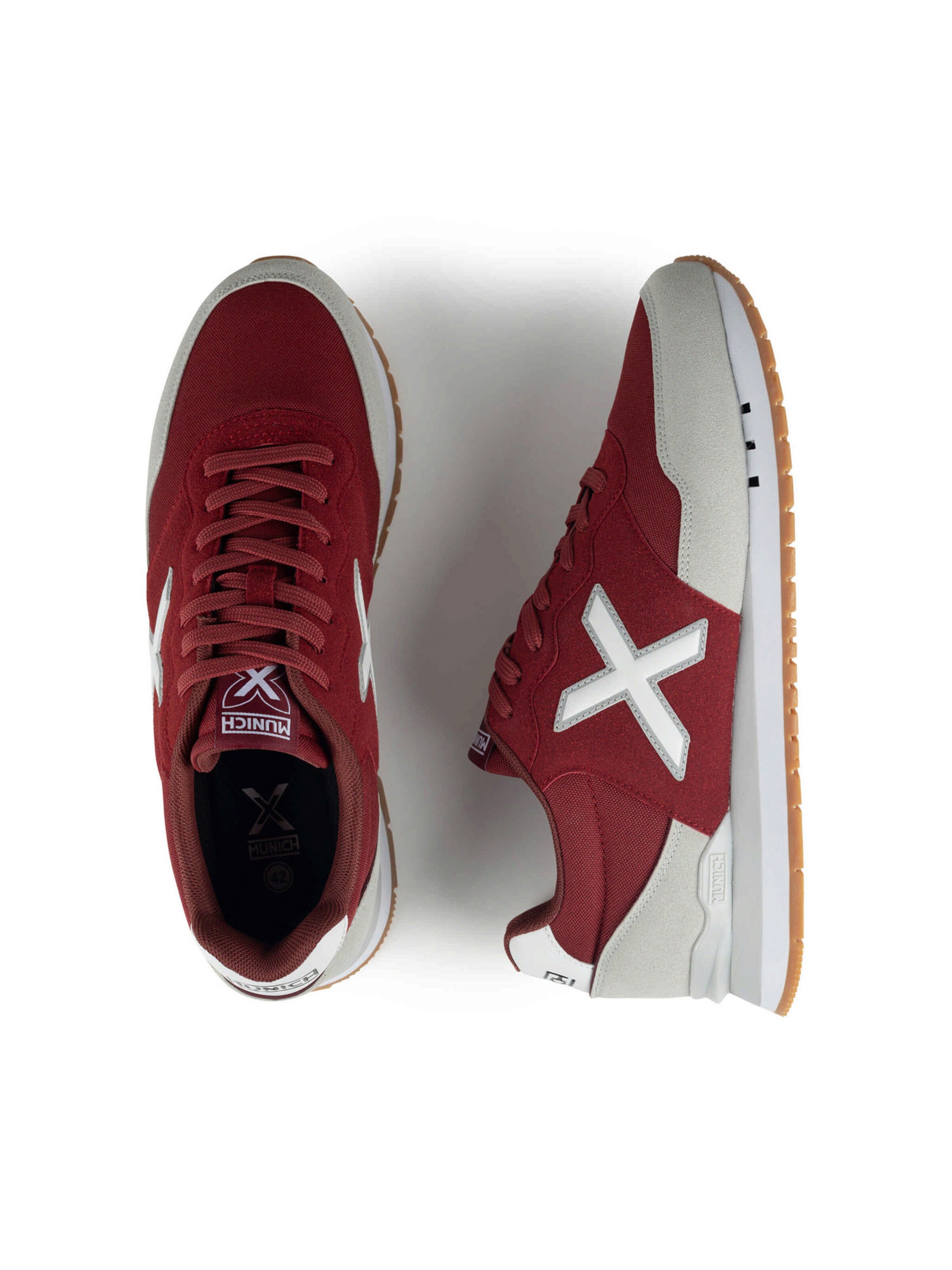 MUNICH Platform trainers 'Dash 2.0' in Red