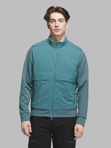 Giacca sportiva 'TOUR FRSTGRD' di ADIDAS GOLF in blu: frontale