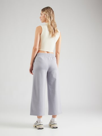 ICHI Široký strih Plisované nohavice 'IHKATE' - Fialová