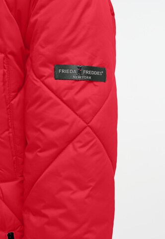 Frieda & Freddies NY Winter Coat 'Richelle' in Red
