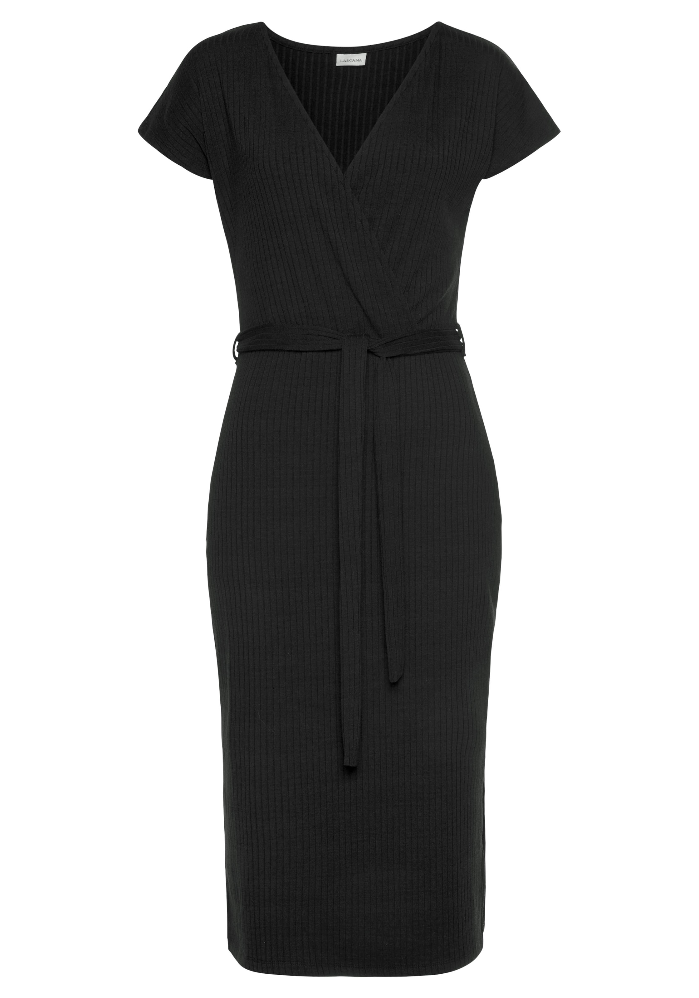 LASCANA Klänning i svart: framsida
