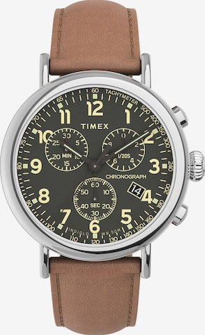 Orologio analogico 'Standard Essential Collection' di TIMEX in marrone: frontale