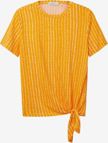 TOM TAILOR DENIM Shirt in Orange: front