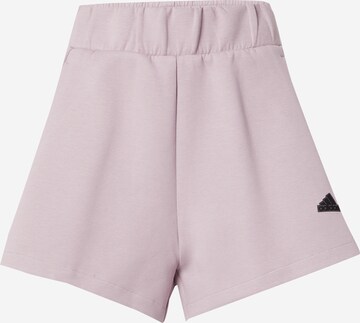 ADIDAS SPORTSWEAR Loosefit Sportbroek 'Z.N.E.' in Lila: voorkant