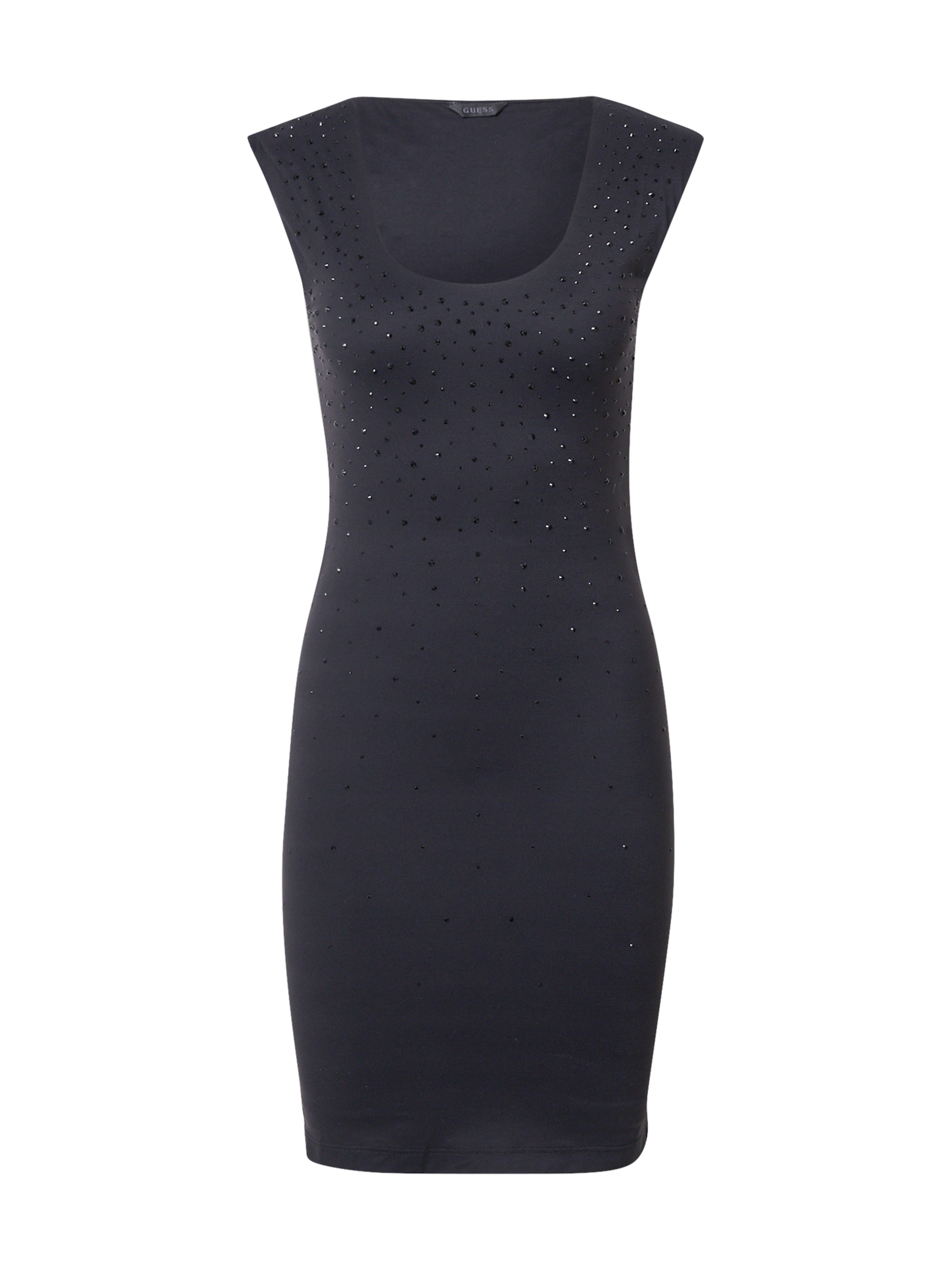 GUESS Kleit 'ROSY', värv must: eest vaates