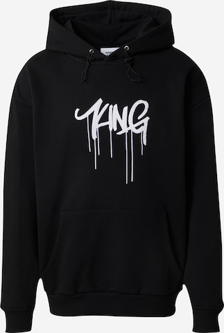 ABOUT YOU x Kingsley Coman Sweatshirt 'Liam' in Black: front
