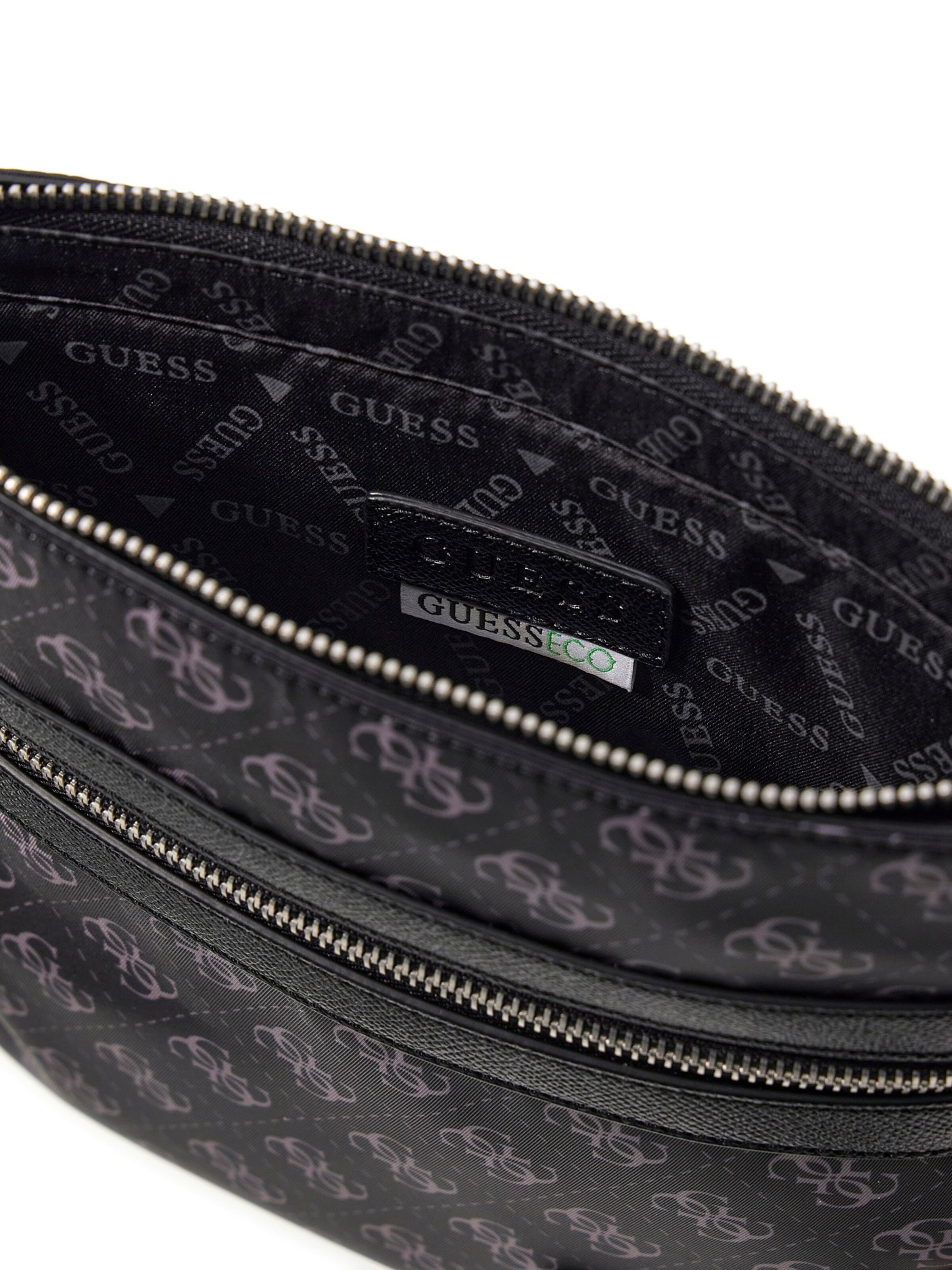 GUESS Axelremsväska 'BERLIN' i svart