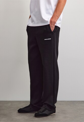 Wide Leg Pantalon 'Jawed' Pegador en noir