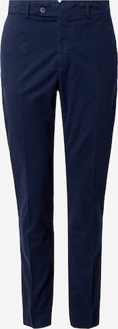Hackett London - Calças chino 'KENSINGTON' em azul: frente