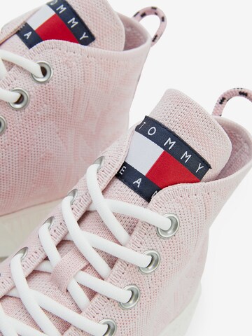 Tommy Jeans Sneaker high in Pink