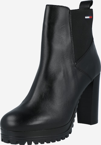 Tommy Jeans Chelsea Boots 'Clarisa' i sort: forside