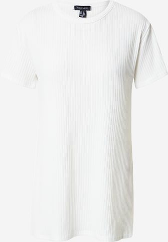 balta NEW LOOK Marškinėliai: priekis