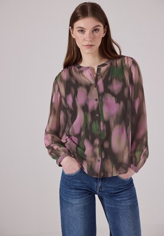 Street One Studio Blouse in Pink: front