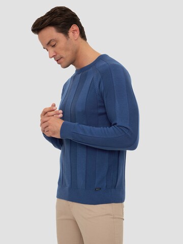 Sir Raymond Tailor Sweater 'London' in Blue
