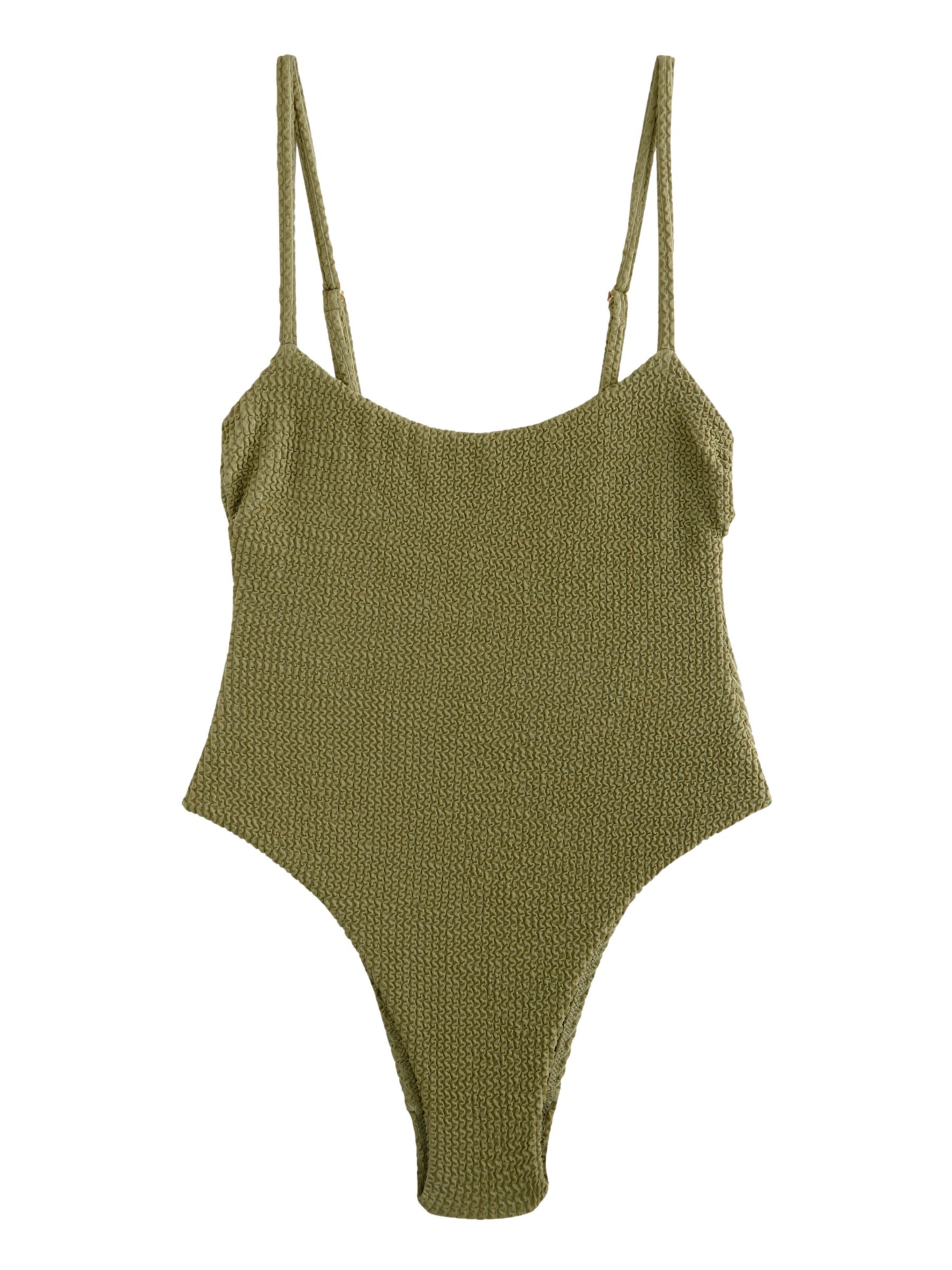 Maillot de bain self. en vert : devant