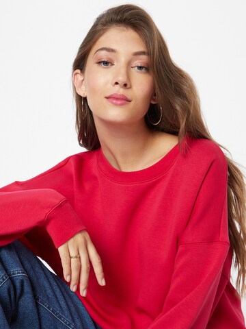 MSCH COPENHAGEN - Sweatshirt 'Ima' em vermelho