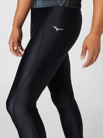 Skinny Pantalon de sport MIZUNO en noir