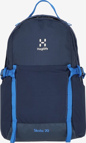 Haglöfs Sports Backpack in Blue: front