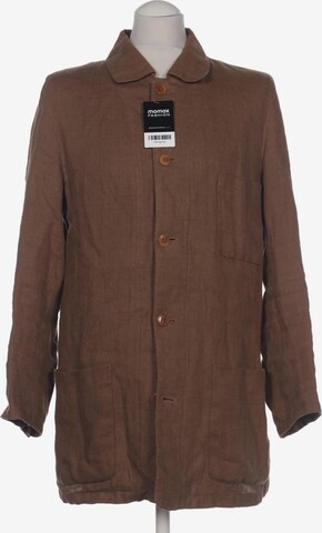 hessnatur Suit Jacket in S in Brown: front
