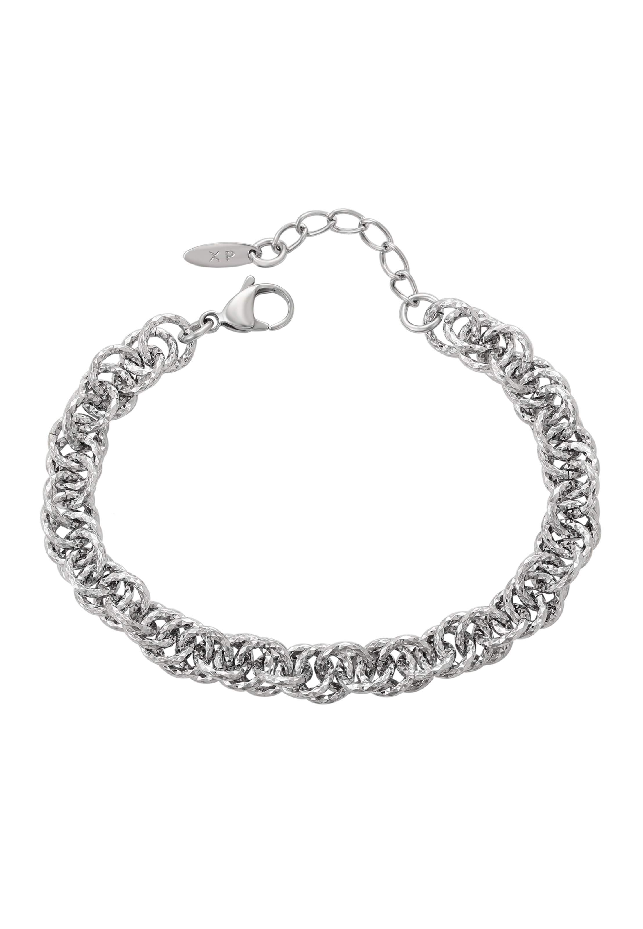 faina - Pulsera en plata: frente