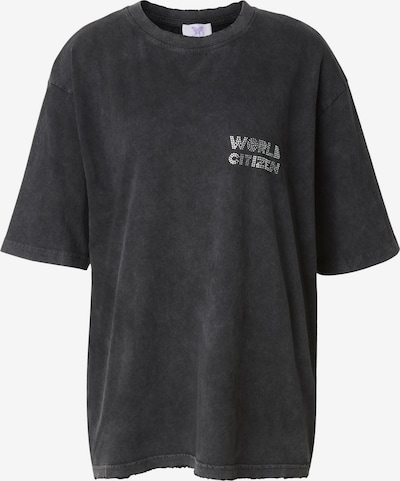 Felicious Oversized tričko ve velikosti L - černá / stříbrná, Produkt