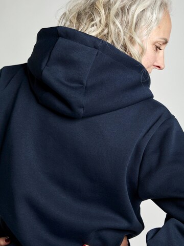 SPORTKIND Sportjas 'Unisex Zip Hoodie' in Blauw