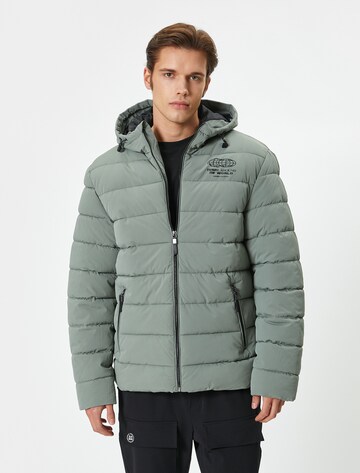 Koton Between-season jacket in Green: front