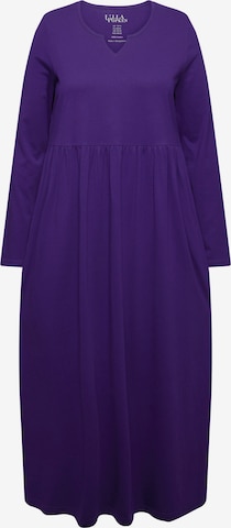 Ulla Popken Dress in Purple: front