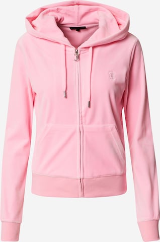 Giacca di felpa 'ROBERTSON' di Juicy Couture in rosa: frontale