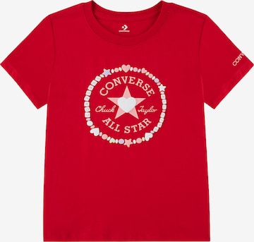 CONVERSE Paita 'VALENTINE'S DAY HEART' värissä punainen: etupuoli