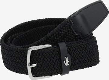 LACOSTE Belt in Black: front