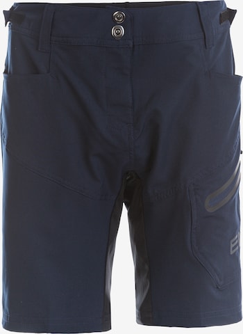 ENDURANCE Regular Workout Pants 'Jamilla' in Blue: front