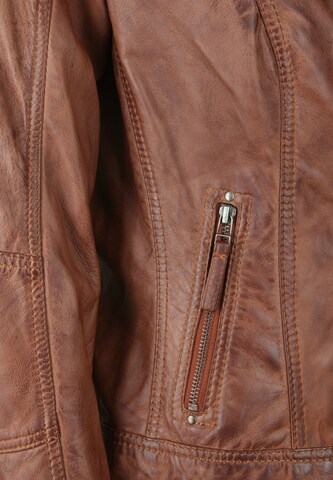 H.I.S Lederjacke 'SALINA' in Braun