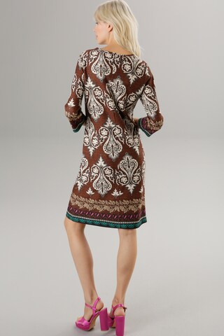 Aniston SELECTED Dress in Brown
