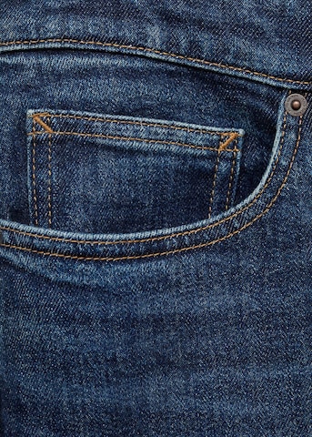 MANGO MAN Tapered Jeans 'Ben' in Blau