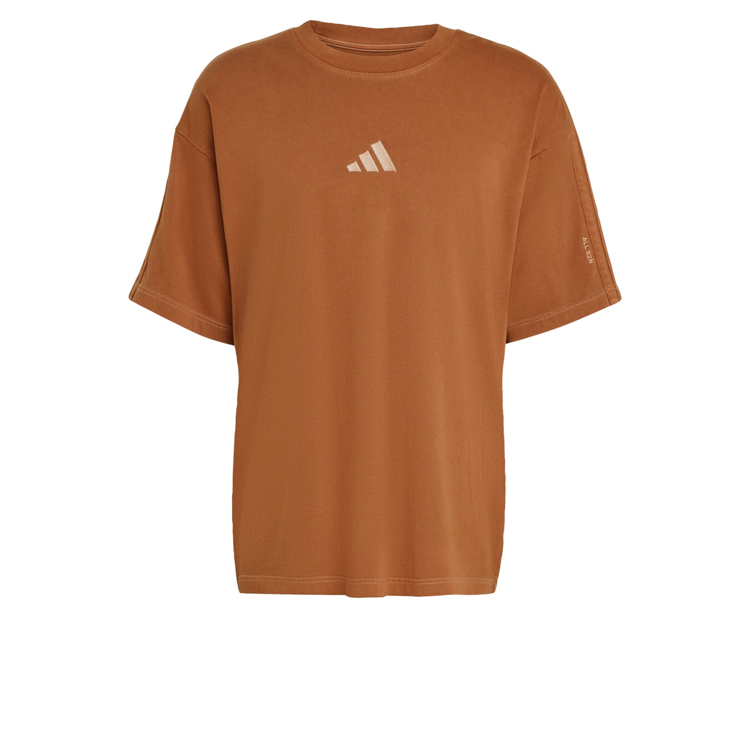 ruda ADIDAS SPORTSWEAR Sportiniai marškinėliai 'ALL SZN': priekis