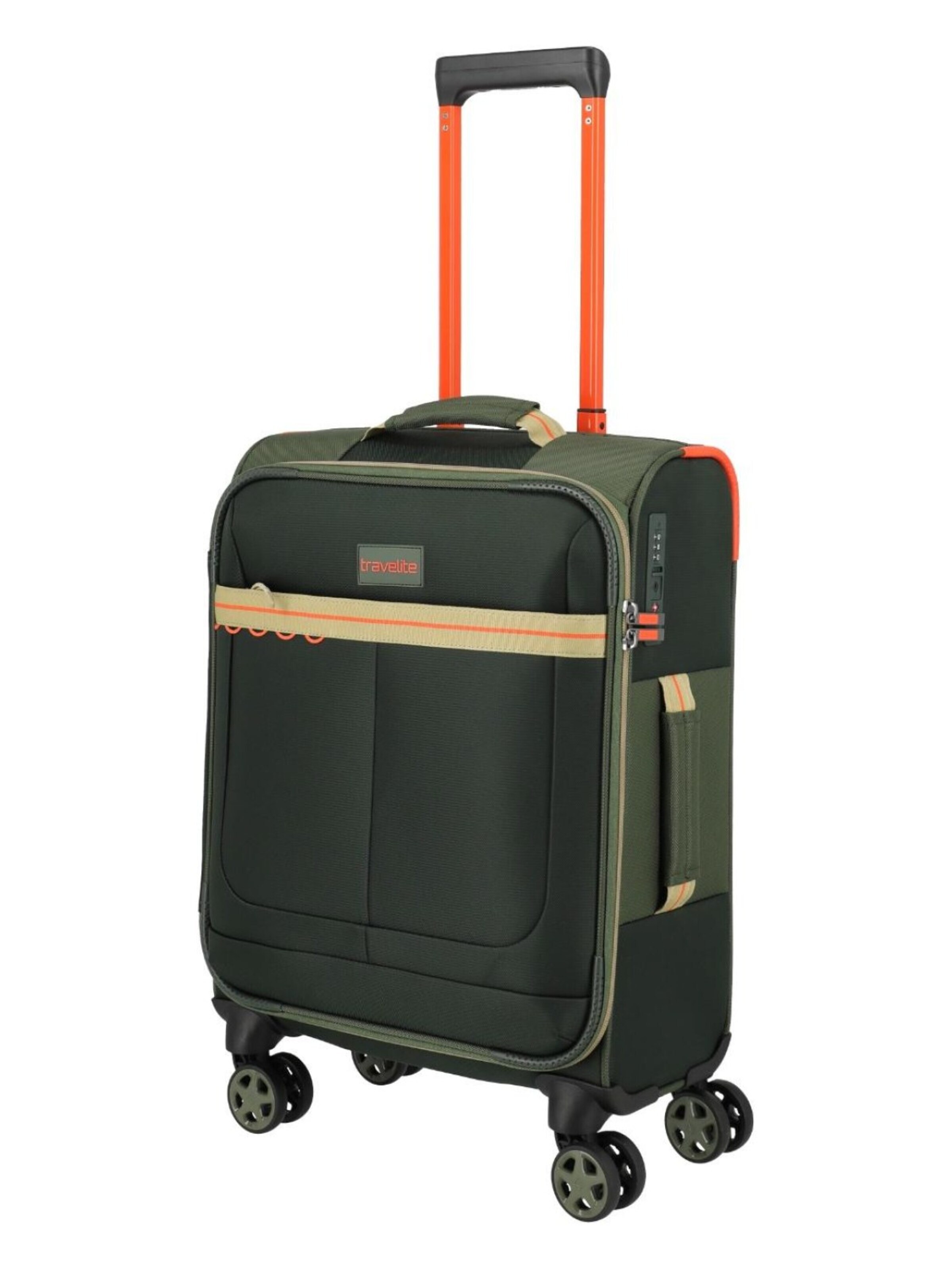 Valigia di TRAVELITE in verde: frontale