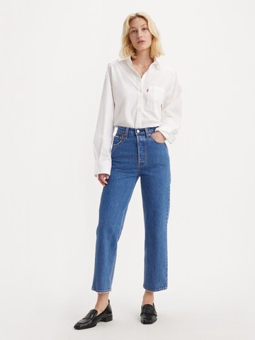 LEVI'S ® Regular Jeans 'Ribcage Straight Ankle Jeans' in Blau