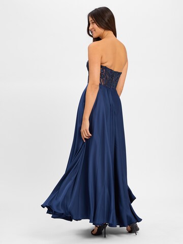 Robe de soirée Laona en bleu