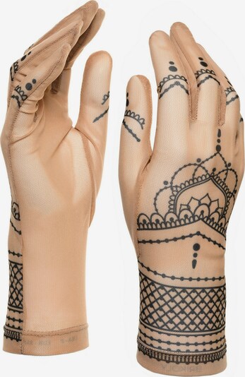 BRIKOLY Handschuhe in dunkelgrau / transparent, Produktansicht