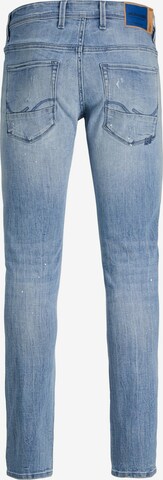 JACK & JONES - Skinny Calças de ganga 'Glenn' em azul