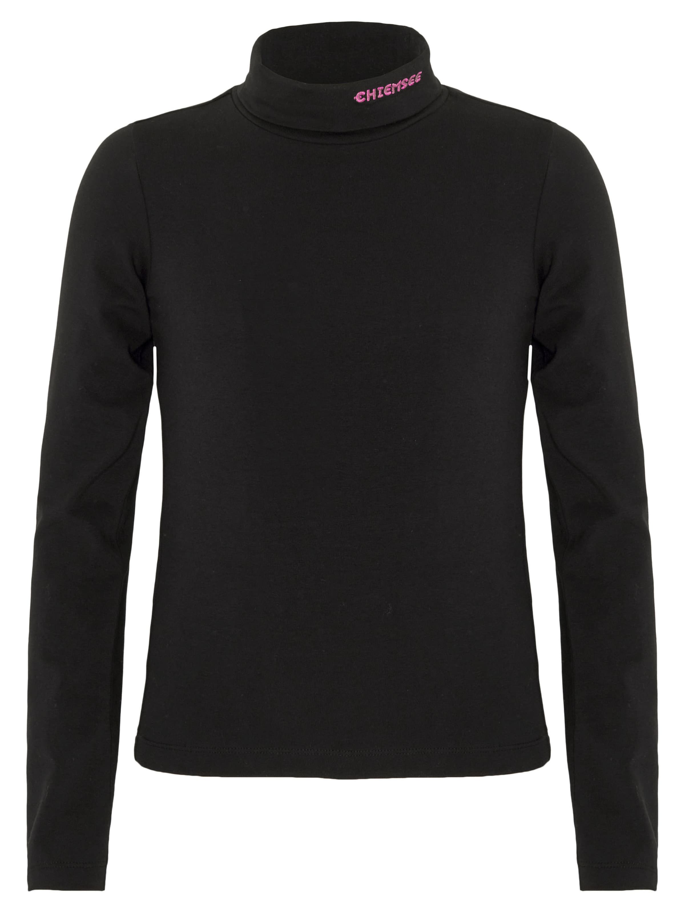 CHIEMSEE Shirt ' mit Rollkragen ' in Black: front