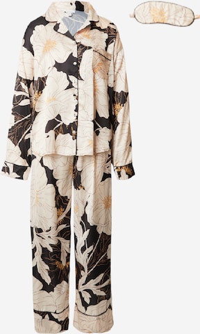 Pyjama TOPSHOP en beige : devant