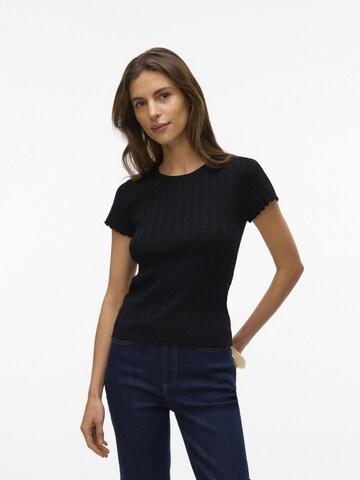 Pull-over 'Willow' VERO MODA en noir : devant