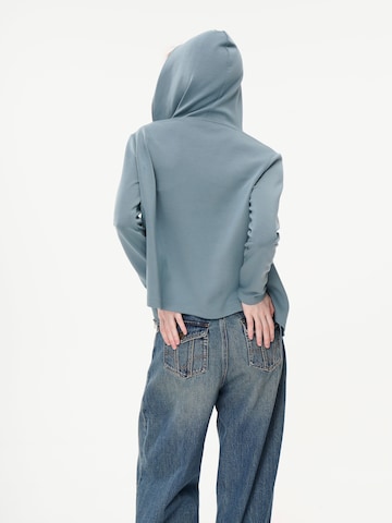 Veste mi-saison 'Modal Air Layer Hooded Sporty Jacket - Light Blue' yoligex en bleu