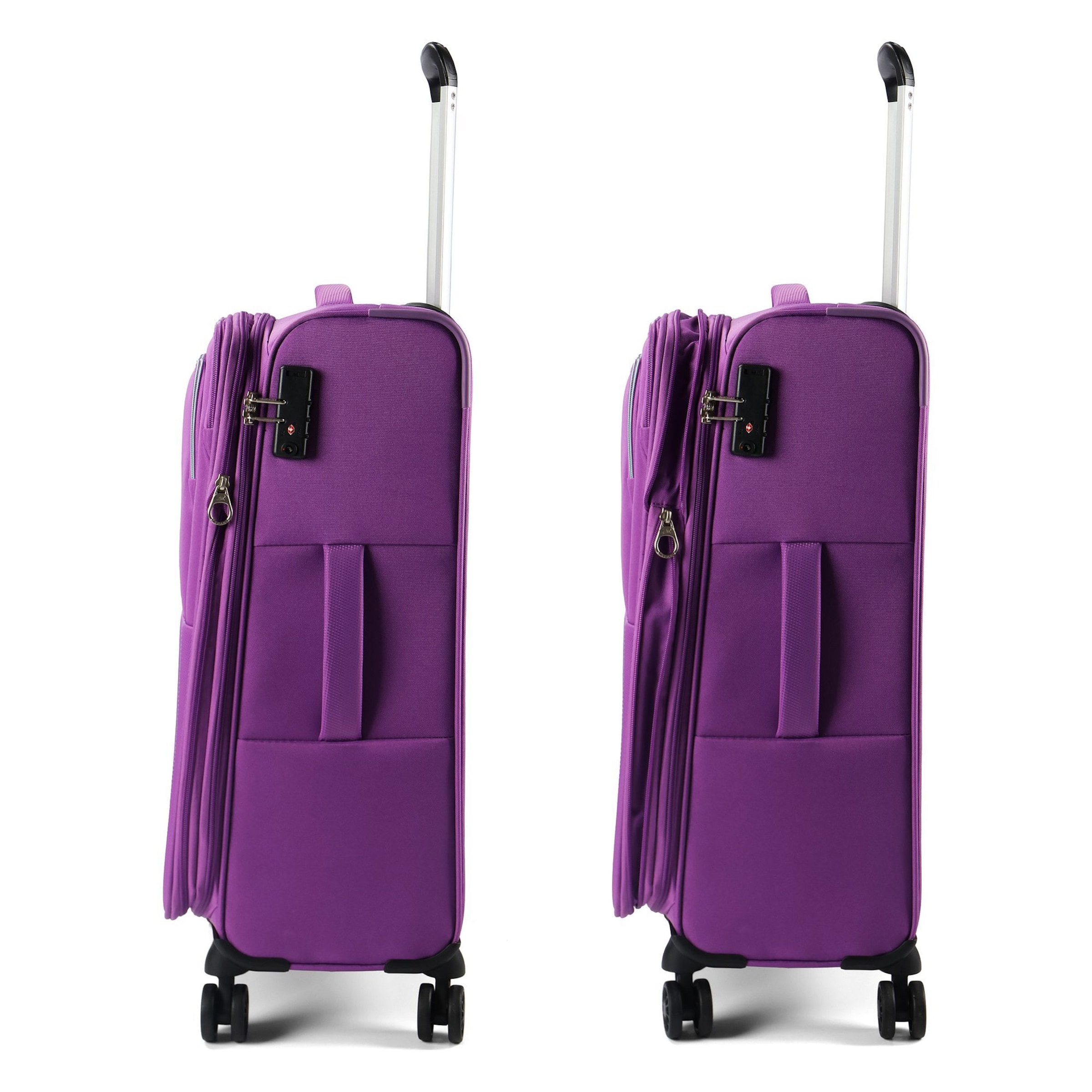 American Tourister Suitcase set 'Air Wave' in Purple
