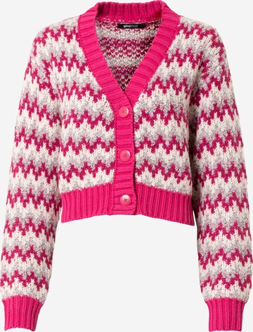 Gina Tricot Knit cardigan 'Rosemary' in Pink: front