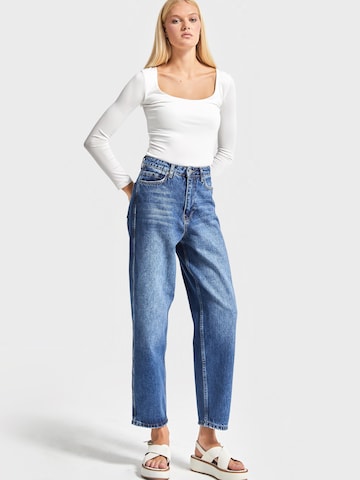 IT'S BASIC Loose fit Jeans 'June Relaxed Mid Rise Jeans' in Blue